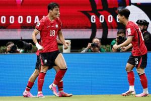 标题-开门红！韩国2-1逆转捷克 黄仁范传射吴贤揆破门 孙兴慜屡失良机