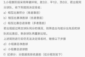 克罗地亚vs加纳-3-海地末轮5-0能不能出线？不能，因为规则改为同分比较对战成绩