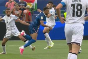 世界杯_加拿大vs波黑-法国超跑！姆巴佩开场过掉阿马里被放倒，主裁判黄牌警告阿马里