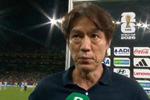 巴拉圭vs澳大利亚-3-洪明甫：输球是教练的责任，球队踢得还不错球员已经尽力了