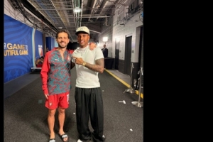 土耳其vs美国-7-队友提前见面！罗德里戈社媒晒与B席合照：现在一起踢球了